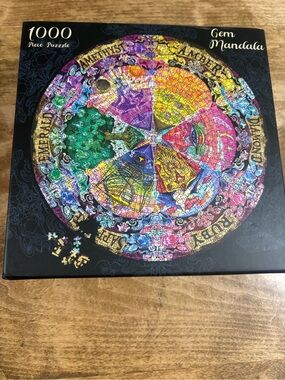 Gem Mandala 1000-Piece Jigsaw Puzzle - Antelope
